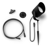 Philips Hue White & Color Ambance Lily XL Outdoor Spot Erweiterung, LED-Leuchte schwarz