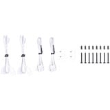 Thermaltake CT120 Reverse ARGB Sync PC Cooling Fan White, Gehäuselüfter weiß, 2er Pack, ohne Controller, Reverse, 120 mm