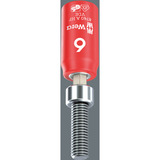 Wera 8100 SA VDE 1 Zyklop Knarrensatz, 1/4", Werkzeug-Set schwarz/grün, 22-teilig, Knarre mit Umschalthebel