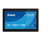 iiyama ProLite TW1625LASC-B3PNR, Public Display 34.4 cm (15.6 Zoll), schwarz (matt), Touchmonitor PC mit Android-Betriebssystem