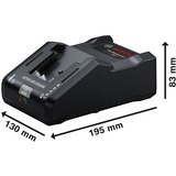 Bosch PRO Schnellladegerät GAL 18V-160 Professional schwarz, AMPShare Alliance