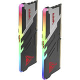 Patriot DIMM 16 GB DDR5-6000 (2x 8 GB) Dual-Kit, Arbeitsspeicher schwarz, PVVR516G600C36K, VIPER VENOM RGB, INTEL XMP, AMD EXPO