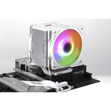 Scythe Mugen 6 Dual Fan White ARGB Edition, CPU-Kühler weiß, 120 mm