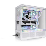 Thermaltake View 370 TG ARGB , Tower-Gehäuse weiß, Tempered Glass x 3