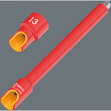 Wera 8794 LA VDE Zyklop-Verlängerung 1/4", 150 mm, Steckschlüssel rot