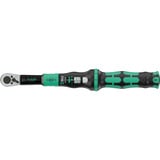 Wera Drehmomentschlüssel mit Umschaltknarre Click-Torque Lock A 6 schwarz/grün, Abtrieb 1/4" Bitaufnahme, 2,5 bis 25Nm