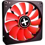 Xilence Performance C PWM Serie 140x140x25, Gehäuselüfter schwarz/rot, 140 mm