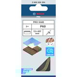 Bosch Schleifband X440 Best for Wood and Paint, 13x457mm, K60 3 Stück, für Elektrofeilen