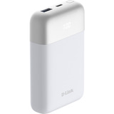 D-Link 10000mAh Powerbank DPP-101 weiß, 10 Ah, 1x USB-A, 1x USB-C, PD 3.0, QC 3.0