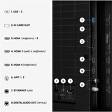 Hisense ULED 75E8S MiniLED , QLED-Fernseher 189 cm (75 Zoll), schwarz/dunkelgrau, UltraHD/4K, Triple Tuner, Subwoofer, 144Hz Panel