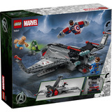 LEGO 76347 Marvel Super Herores Avengers: Doomsday Quinjet, Konstruktionsspielzeug 