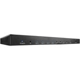 Lindy 8 Port HDMI 18G Splitter, HDMI Splitter schwarz, HDR HDCP 2.2