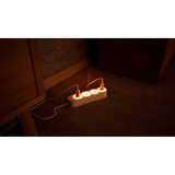 Shelly Steckdosenleiste Power Strip 4 Gen4 weiß, 1,5 Meter Kabel, mit Energiemessung