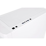 Thermaltake H590 TG ARGB Snow White, Tower-Gehäuse weiß, Tempered Glass