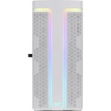 Thermaltake H590 TG ARGB Snow White, Tower-Gehäuse weiß, Tempered Glass