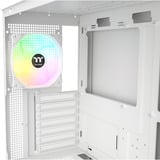 Thermaltake View 270 Plus WS ARGB Snow White, Tower-Gehäuse weiß/holz, Tempered Glass x 2, Holz-Struktur