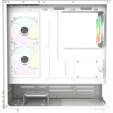 Thermaltake View 270 Plus WS ARGB Snow White, Tower-Gehäuse weiß/holz, Tempered Glass x 2, Holz-Struktur
