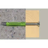 fischer Spreizdübel SX Plus Green 8x40 S K grün, 10 Stück, mit Schraube
