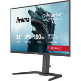 iiyama G-Master GB3272QSU-B1 Red Eagle, Gaming-Monitor 80 cm (31.5 Zoll), schwarz (matt), QHD, IPS, HDMI, DP, G-Sync-Kompatibilität, 180Hz Panel