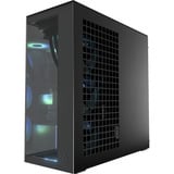 ARCTIC Xtender Mirror Black Design, Tower-Gehäuse schwarz, Tempered Glass x 2 (verspiegelt)