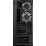 ARCTIC Xtender Mirror Black Design, Tower-Gehäuse schwarz, Tempered Glass x 2 (verspiegelt)