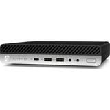 HP EliteDesk 800 G4 DM Generalüberholt, Mini-PC schwarz/silber, Windows 11 Pro