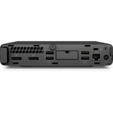 HP EliteDesk 800 G4 DM Generalüberholt, Mini-PC schwarz/silber, Windows 11 Pro
