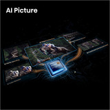 Hisense 65E7S PRO Hi-QLED-Fernseher 164 cm (65 Zoll), schwarz/dunkelgrau, UltraHD/4K, Free-Sync-Premium, 144Hz Panel