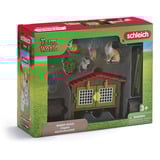 Schleich Farm World Kaninchenstall, Spielfigur 