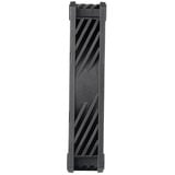 SilverStone Shark Force 120, Gehäuselüfter schwarz, 120 mm