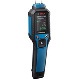 Bosch Holzfeuchtemesser GMP 2-15 Professional blau/schwarz, 2x Batterien, Tasche