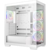 DeepCool CG580 4F V2 WH, Tower-Gehäuse weiß, Tempered Glass x 2