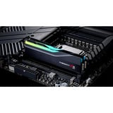 G.Skill DIMM 128 GB DDR5-6400 (2x 64 GB) Dual-Kit, Arbeitsspeicher schwarz, F5-6400J3644F64GX2-TZ5RK, TZ5 RGB, INTEL XMP