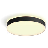 Philips Hue White Ambiance Enrave Deckenleuchte XL, LED-Leuchte schwarz, inkl. Dimmschalter