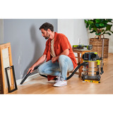 Ryobi R18WDV-0 18 V ONE+, Nass-/Trockensauger schwarz/edelstahl, Akkusauger, ohne Akku und Ladegerät