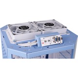 Thermaltake The Tower 250 Hydrangea Blue, Tower-Gehäuse hellblau, Tempered Glass