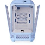 Thermaltake The Tower 250 Hydrangea Blue, Tower-Gehäuse hellblau, Tempered Glass