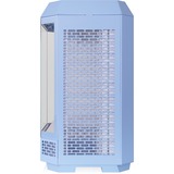 Thermaltake The Tower 250 Hydrangea Blue, Tower-Gehäuse hellblau, Tempered Glass