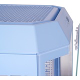 Thermaltake The Tower 250 Hydrangea Blue, Tower-Gehäuse hellblau, Tempered Glass