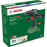 Bosch Heimwerken & Garten Akku-Bohrschrauber AdvancedDrill 18V-80 QuickSnap Solo grün/schwarz, ohne Akku und Ladegerät, POWER FOR ALL ALLIANCE