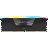 Corsair DIMM 16 GB DDR5-5200 (2x 8 GB) Dual-Kit, Arbeitsspeicher schwarz, CMH16GX5M2B5200C40, Vengeance RGB, INTEL XMP