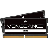Corsair SO-DIMM 32 GB DDR5-5600 (2x 16 GB) Dual-Kit, Arbeitsspeicher schwarz, CMSX32GX5M2A5600C48, Vengeance