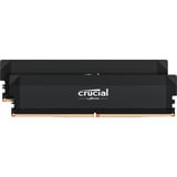 Crucial DIMM 64 GB DDR5-6400 (2x 32 GB) Dual-Kit, Arbeitsspeicher schwarz, CP2K32G64C40U5B, PRO OC, INTEL XMP, AMD EXPO