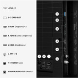 Hisense ULED 50E8S MiniLED, QLED-Fernseher 126 cm (50 Zoll), schwarz/dunkelgrau, UltraHD/4K, Triple Tuner, Subwoofer, 144Hz Panel