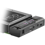 ICY BOX IB-2911MSCL-CU31, Dockingstation schwarz