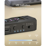 ICY BOX IB-2911MSCL-CU31, Dockingstation schwarz