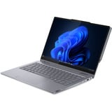 Lenovo ThinkBook 14 2-in-1 G5 (21SQ0008GE), Notebook grau, Intel® Core™ Ultra 5 225U, Intel® Graphics, 16 GB DDR5, 512 GB (512 GB SSD), Windows 11 Pro