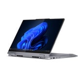 Lenovo ThinkBook 14 2-in-1 G5 (21SQ0008GE), Notebook grau, Intel® Core™ Ultra 5 225U, Intel® Graphics, 16 GB DDR5, 512 GB (512 GB SSD), Windows 11 Pro