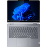 Lenovo ThinkBook 14 2-in-1 G5 (21SQ0008GE), Notebook grau, Intel® Core™ Ultra 5 225U, Intel® Graphics, 16 GB DDR5, 512 GB (512 GB SSD), Windows 11 Pro