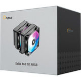 Ocypus Delta A62 ARGB, CPU-Kühler schwarz, 120 mm